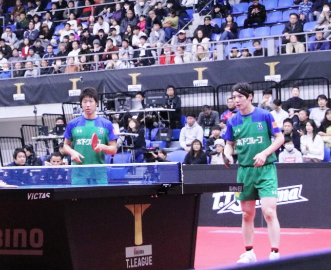 水谷選手・松平選手ペア