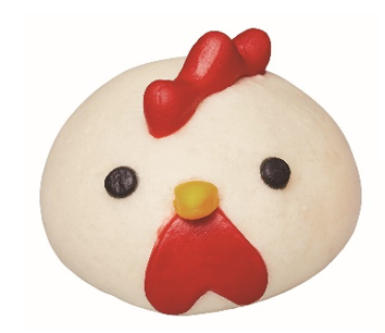 レギュラーとレッドのキャラクターまん