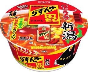 ご当地素材を使用した丼チャルメラ