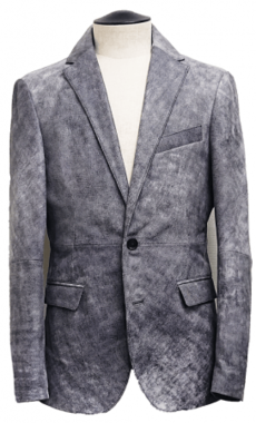 まるでデニムのようなレザージャケット登場！