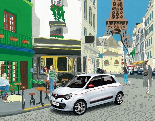 アクセントカラーを取り入れフレンチタッチでアクティブなデザインの限定車