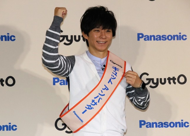 「ギュット・クルーム」アンバサダーに就任した渡部建さん