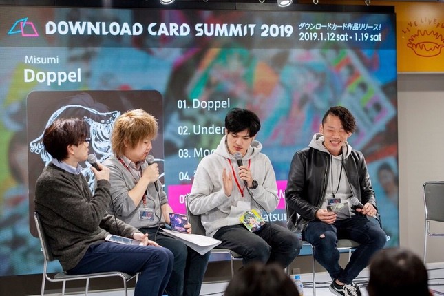 トークショー「中の人による作品紹介ミニコーナー」の様子（2）（写真：tatsuki nakata）