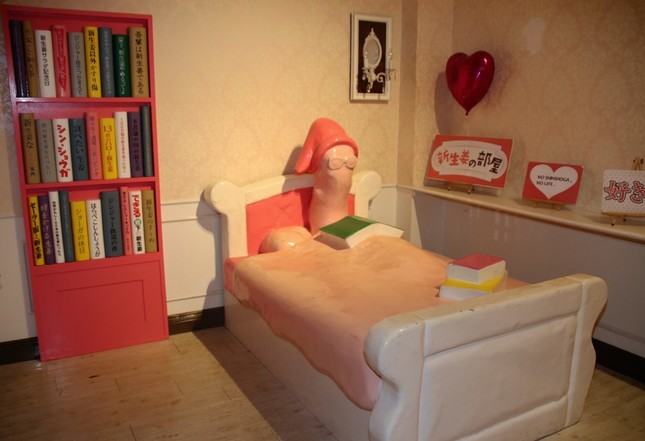 擬人化した「新生姜」が住む「新生姜の部屋」