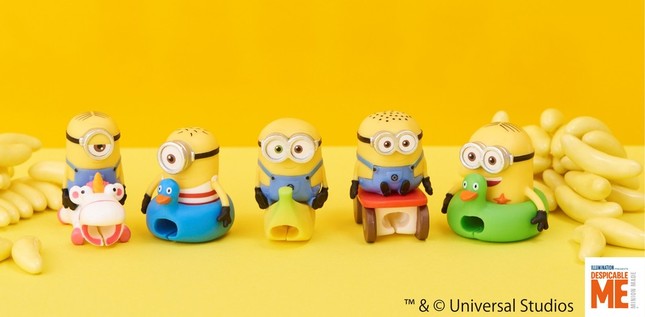 「ミニオン」たちが可愛く断線から守ってくれる