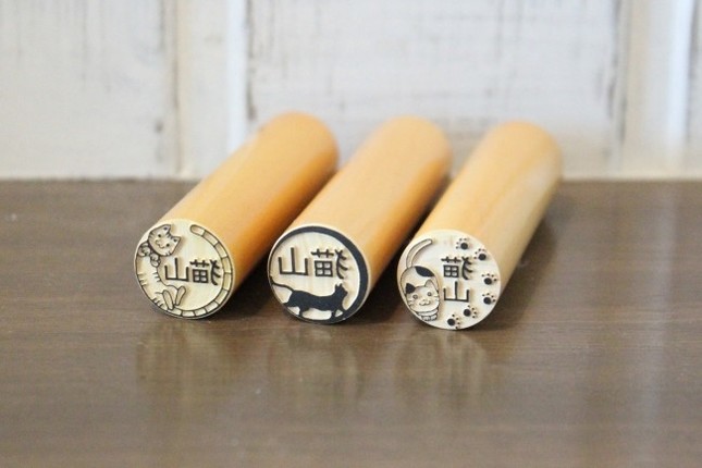 猫好きのための猫ハンコ