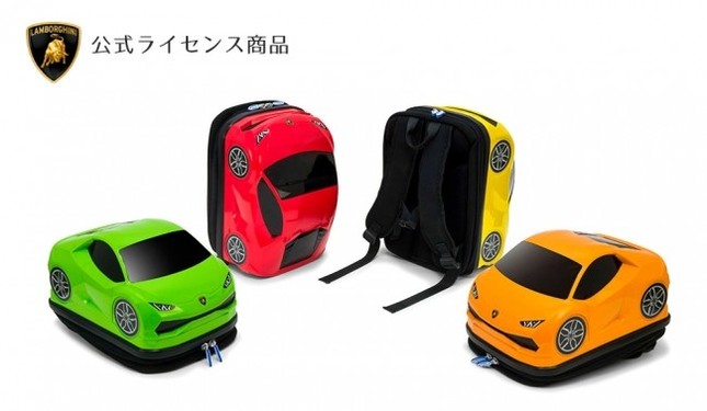 ランボルギーニが可愛いバックパックに！