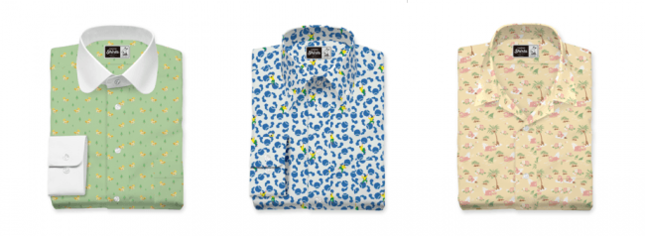 151種のオリジナルポケモンプリント生地からシャツをカスタマイズ！