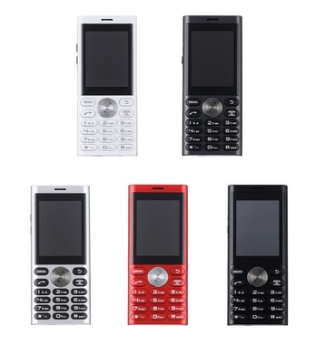 電話としての使い勝手を追求　5つのカラバリ