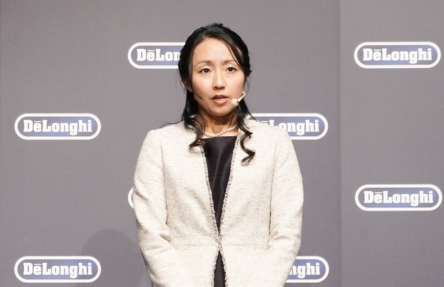 デロンギ・ジャパンのプロダクトマネージャー、西岡祐子さん