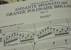 ショパンの青春の旅立ち　「アンダンテ・スピアナートと華麗なる大ポロネーズ」