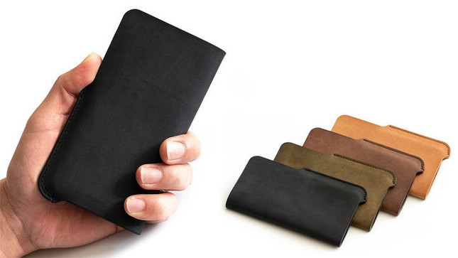 使い込むほどにフィットする厚革製　ビジネスシーンに合う4色