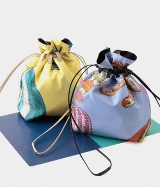 マニプリのヴィンテージスカーフをロペがバッグにリバイバル！