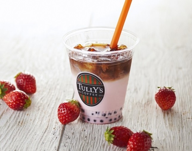 いちごミルクはとちおとめ果汁使用