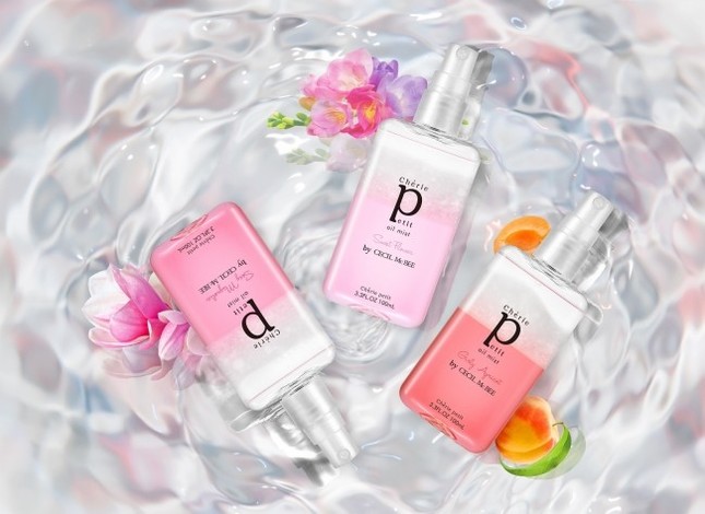 CECIL McBEE監修！振って使う新感覚のオイルinフレグランスミスト登場