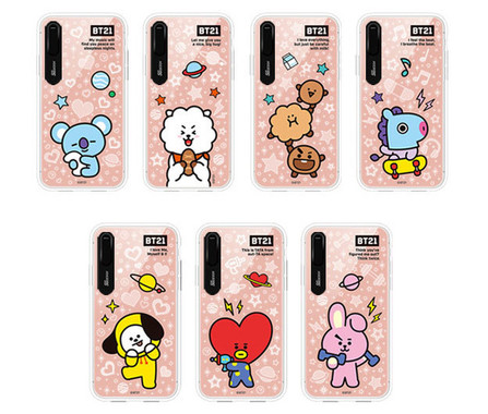 Line Friends と Bts コラボキャラ Iphoneケースに描いた J Cast トレンド