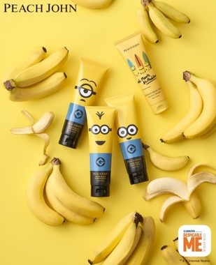 ピーチ・ジョンのバスト＆ヒップクリームがミニオンとコラボ！