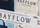 「BAYFLOW」ブランドのトートバッグ　ローソン限定で