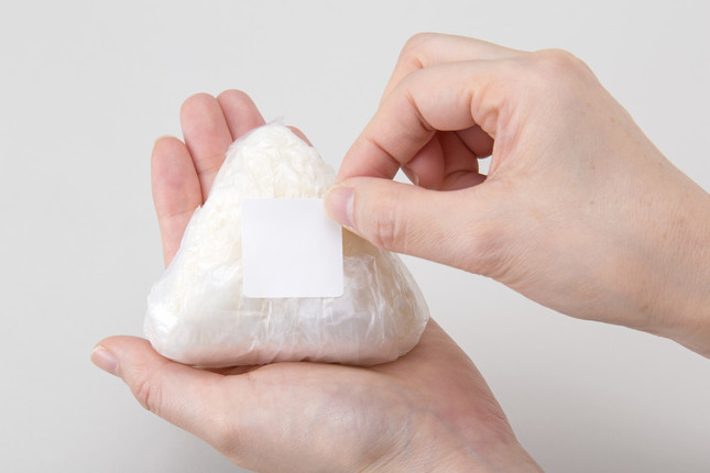 「留めシール」にはメッセージを書き込める