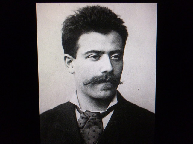 若き日のマーラーの肖像