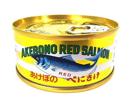 金色の紅鮭缶が復活