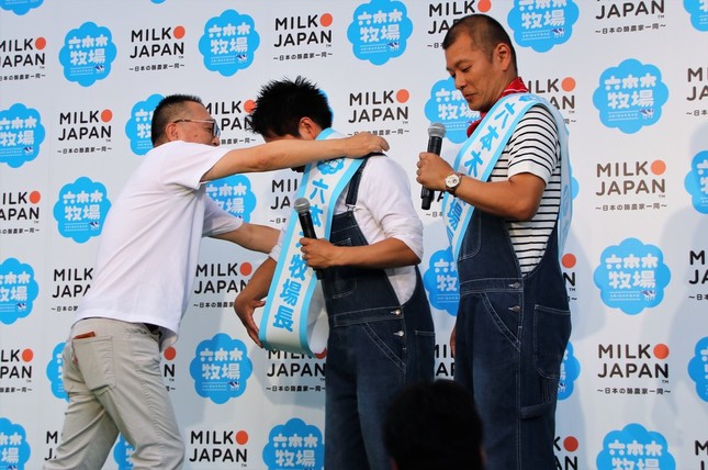 牧場長に就任（2019年6月撮影）