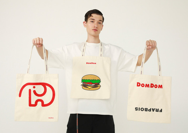 ドムドムハンバーガーデザインのアイテムが登場