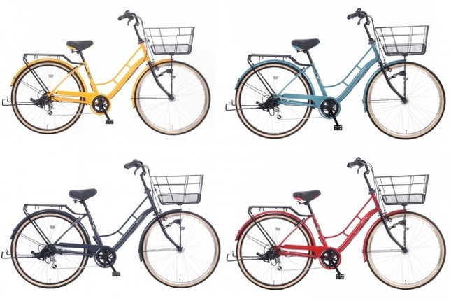 毎日の買い物に特化した買い物専用自転車シリーズ