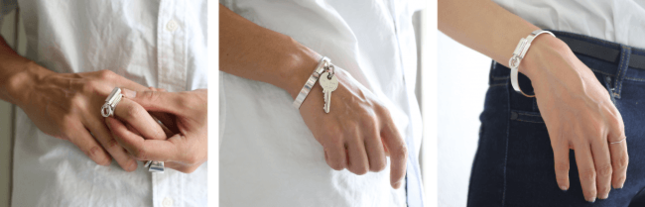 日常に溢れる金具パーツをモチーフにしたコレクション