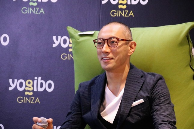 イベントに登場した市川海老蔵さん