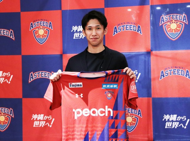 吉村真晴選手の琉球アスティーダ入団会見