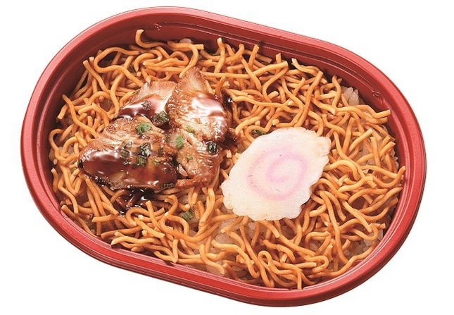 しょう油味のご飯にベビースターを載せた「ベビースターラーメンご飯」