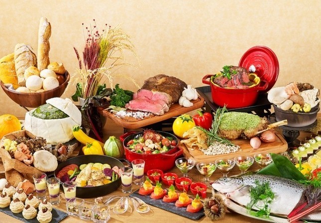 約80種類ものオーストラリア料理が並ぶ