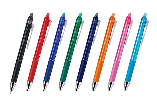 計8色の消せるボールペン