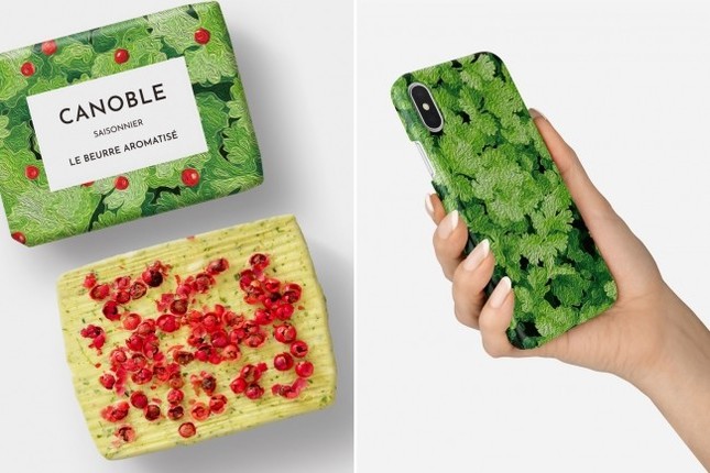 常にパクチーを持ち歩けるスマホケース