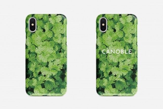 常にパクチーを持ち歩けるスマホケース