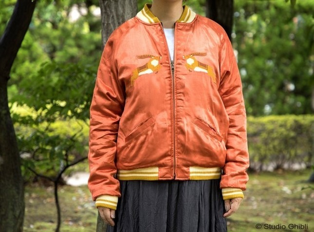 「もののけ姫」モチーフスカジャン第2弾はリバーシブル仕様