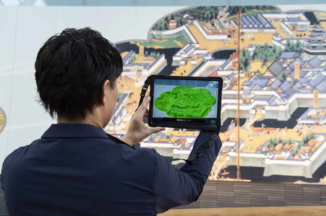 「江戸文化」テーマのAR作品を展示