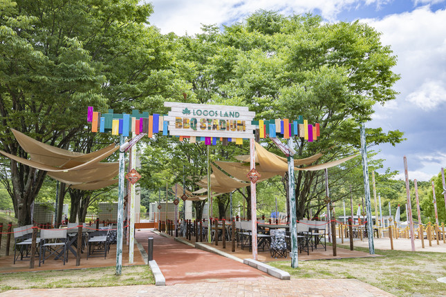 屋外BBQが楽しめる「BBQスタジアム」