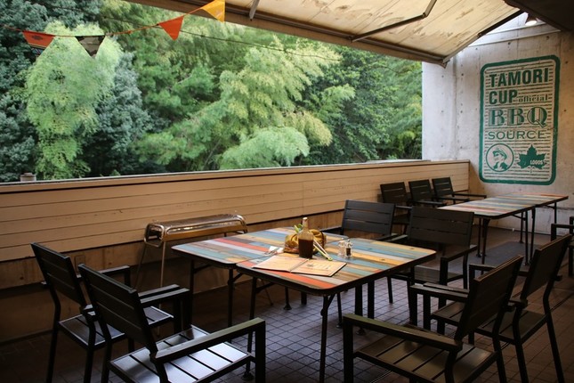 「プラムイン城陽」3階・BBQテラス