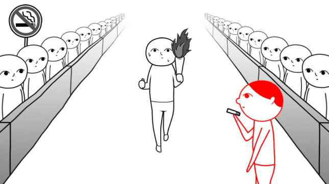 「みんなで空気読み。2 ～令和～」（写真1）