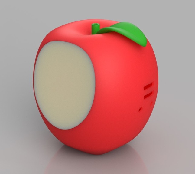 アルバムの楽曲が流れるリンゴの実
