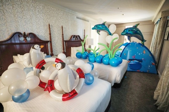 大好きな生き物たちと宿泊