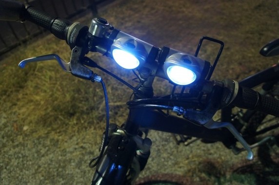 自転車ライトを早めに点灯（画像は本文とは関係ありません）