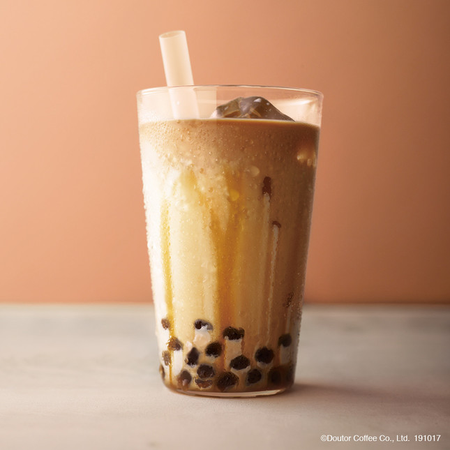 ドトールのお茶で楽しむタピオカ