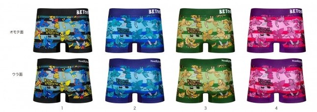 カプコンとアンダーウェアメーカー「BETONES」がコラボ