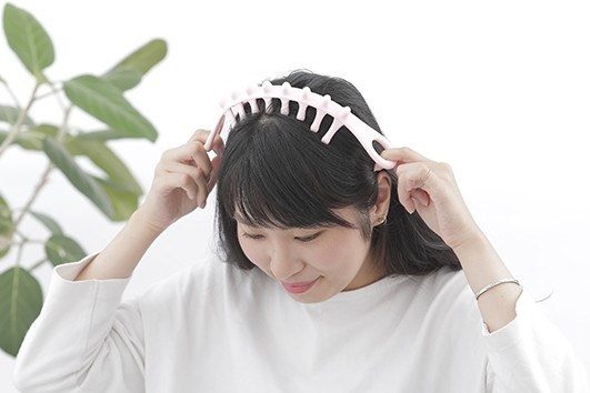 頭から首までコリをほぐせる