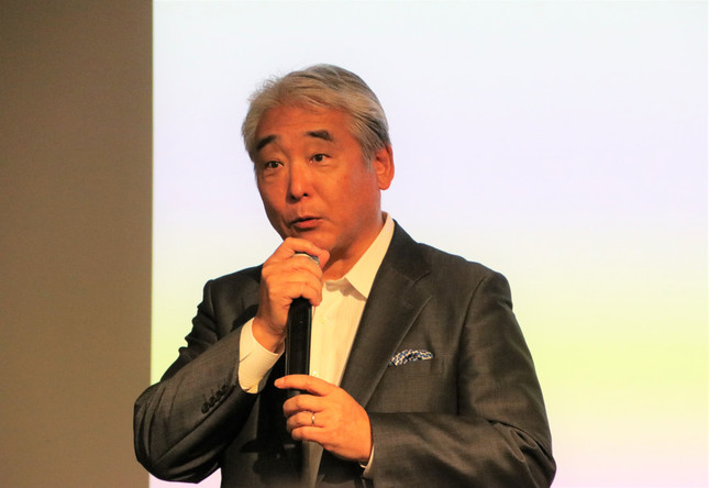 ベルシステム24代表取締役の柘植一郎氏