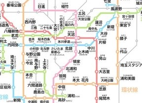 まるで本物「さいたま市営地下鉄」路線図　網の目のように広がる5路線に「開通して！」