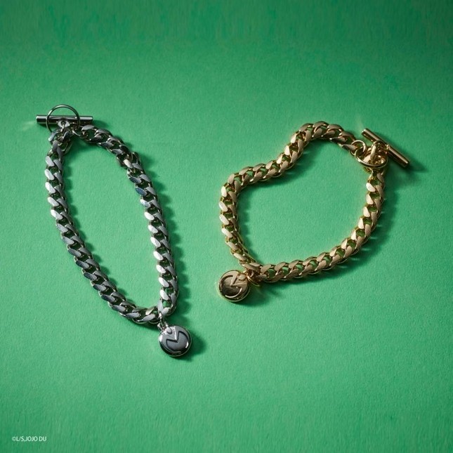 アニメの舞台「杜王町」のマークをあしらったデザイン